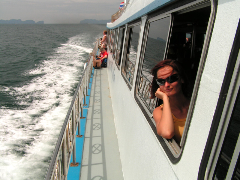 Thailand - on the boat to Koh Lanta