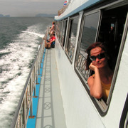 Thailand - on the boat to Koh Lanta