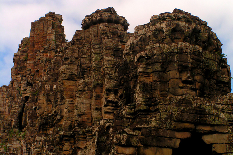 Cambodia - Bayon Temple Buddhas in Angkor Wat