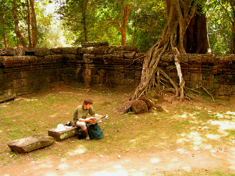 Cambodia - Angkor Thom temple 02