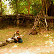 Cambodia - Angkor Thom temple 02