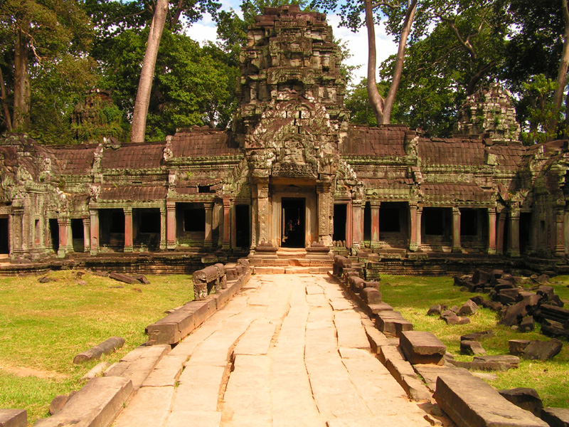 Cambodia - Angkor Thom temple 04