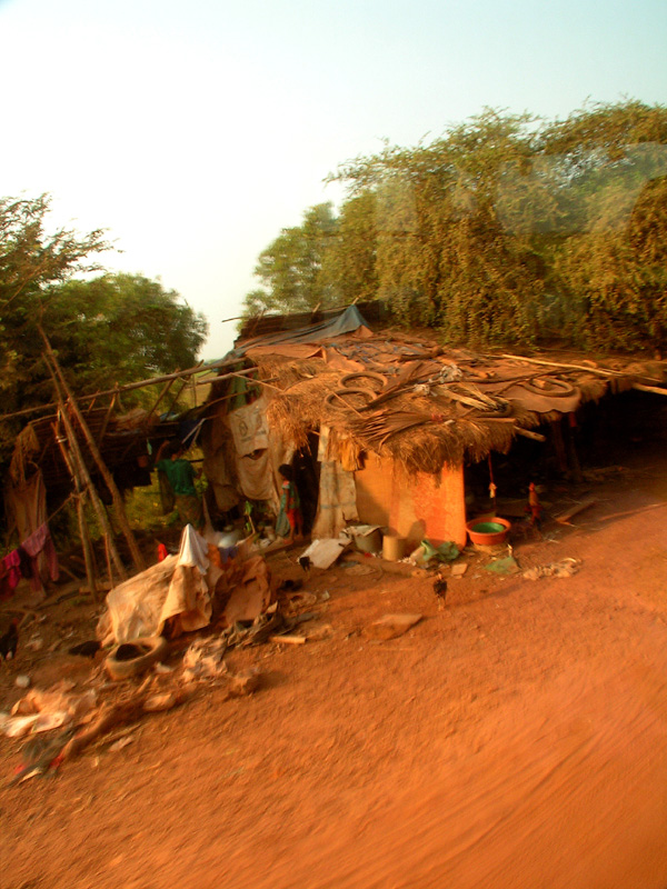 Cambodia - local people shelters