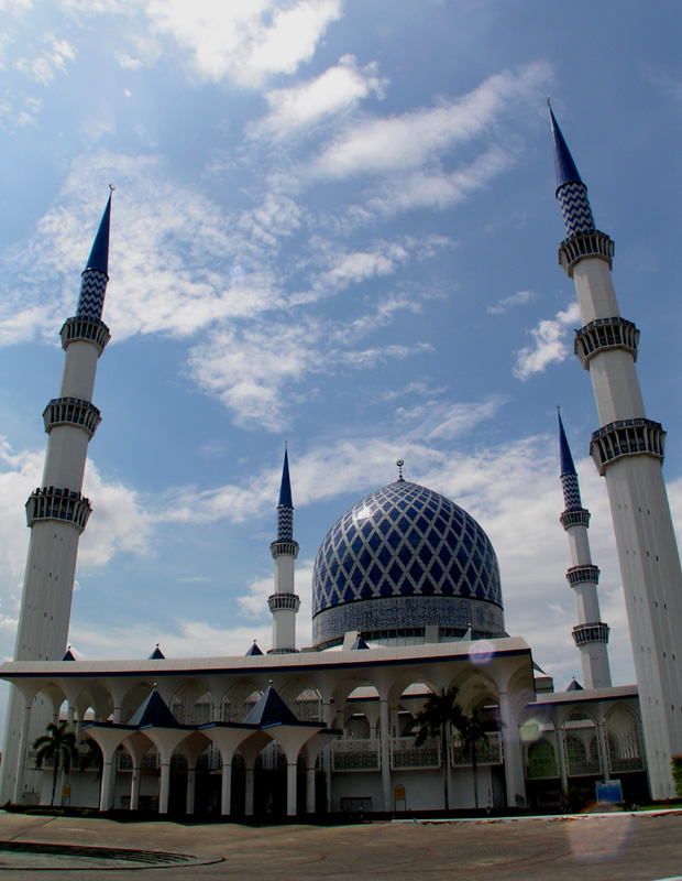 Malaysia - The Blue Mosque in Kuala Lumpur