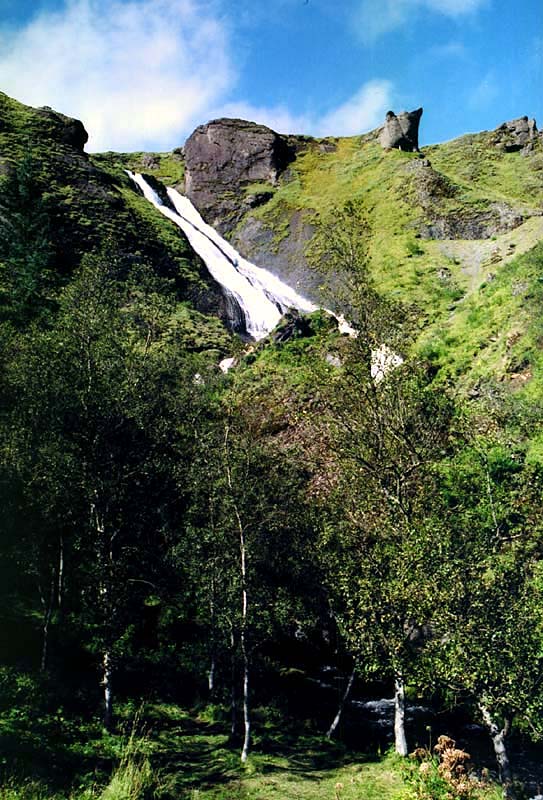 Kirkjubaejarklaustur's waterfall