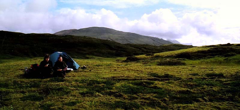 Camping in Iceland