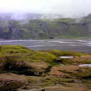 Foggy Liparite mountains