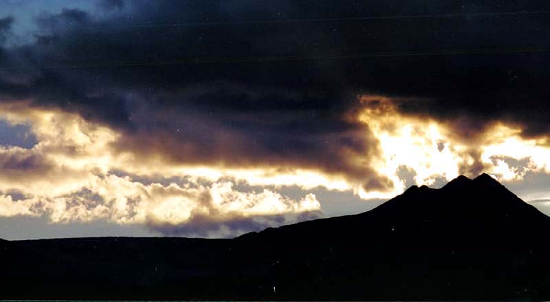 Sunset in Iceland