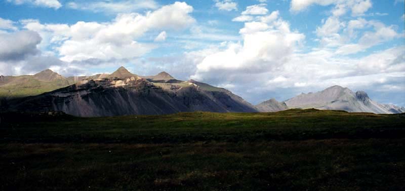 On the way to Skaftafell national park