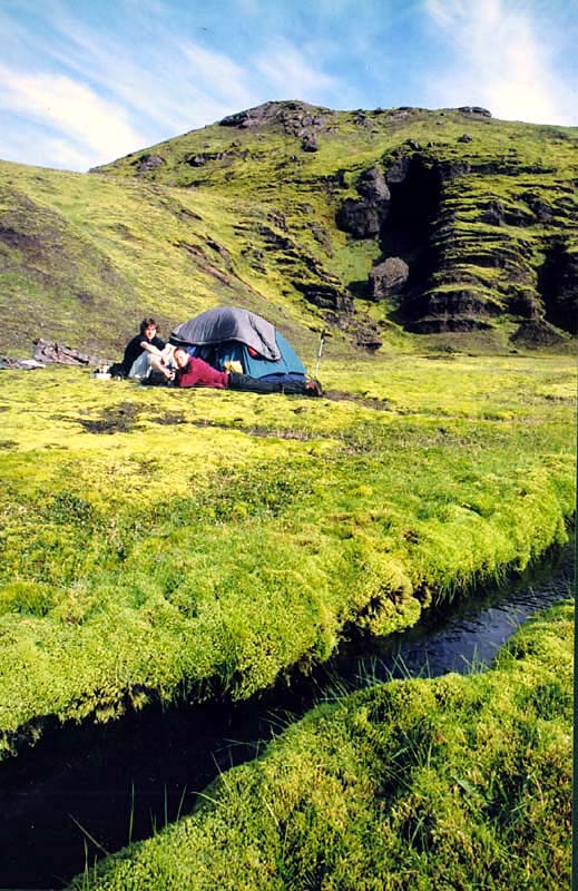 The best camping place in Iceland