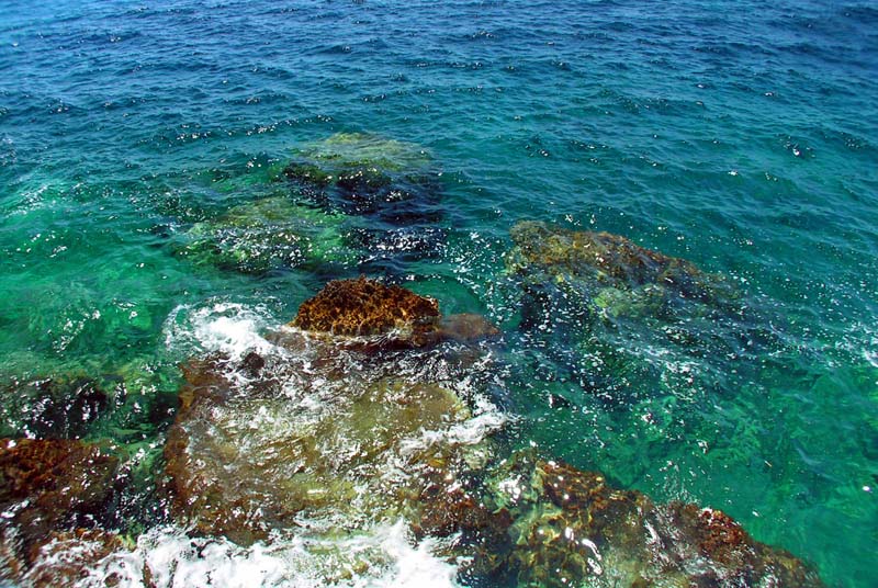 Croatia - crystal clear water of the sea