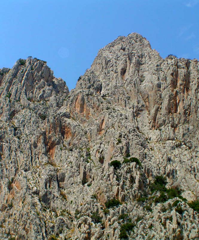 Croatia - steep Hvar mountains