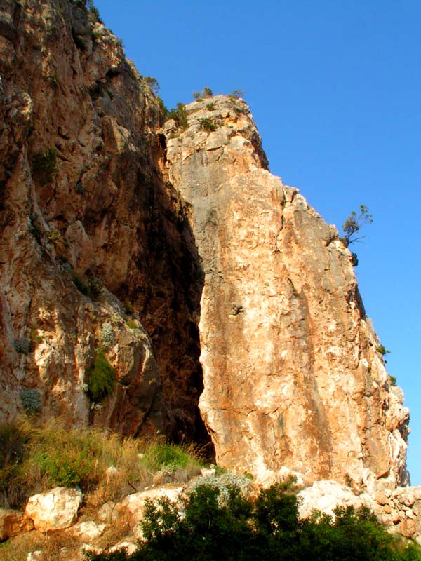 Cliffbase climbing area