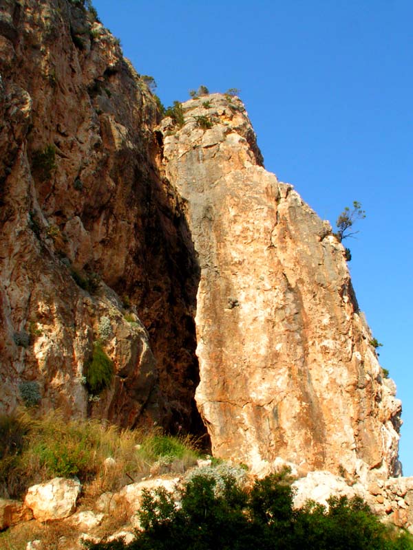 Cliffbase climbing area