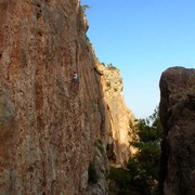 Croatia - Hvar - a climbing wall