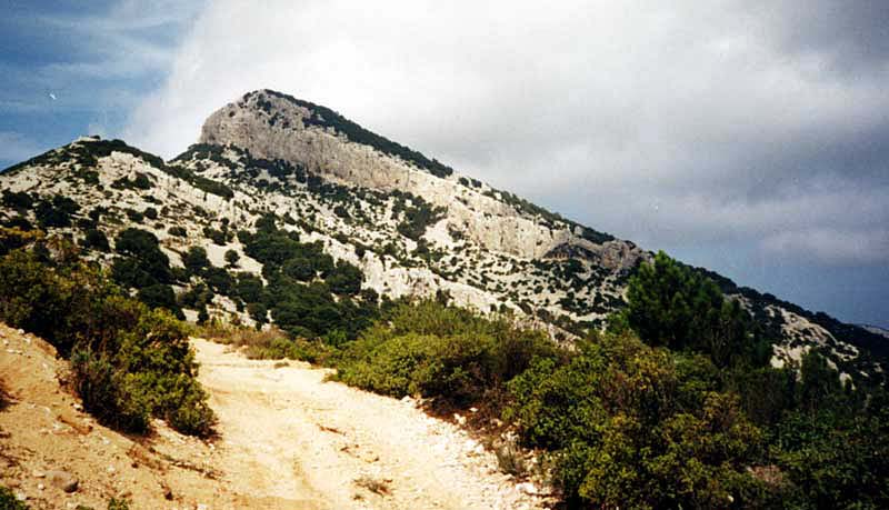 Way to Cala di Luna