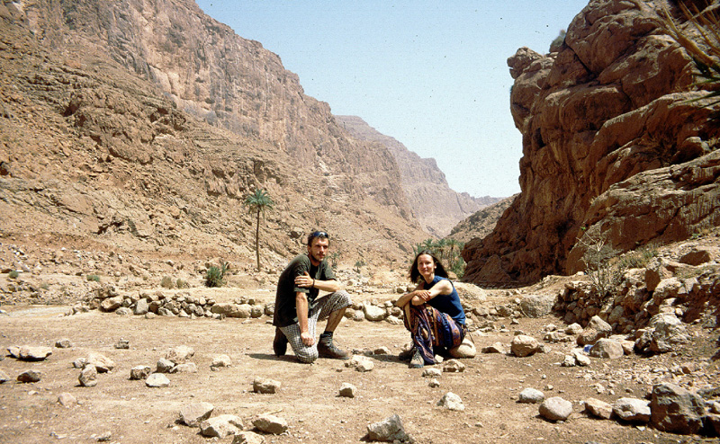 Behind todra gorge