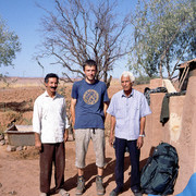 Wth local people in Marocco