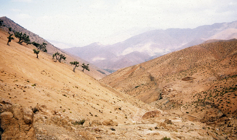 Lost in High Atlas mountains