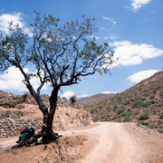 Hitch hiking in Marocco