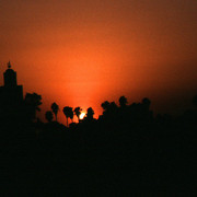 Marocco - Marakech sun set